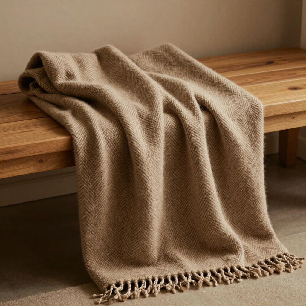 Woven Wool Throw